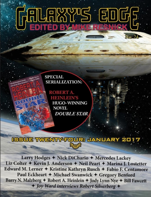Galaxy's Edge Magazine : Issue 24, January 2017 (Serialization Special: Heinlein's Hugo-Winning Double Star), Paperback / softback Book