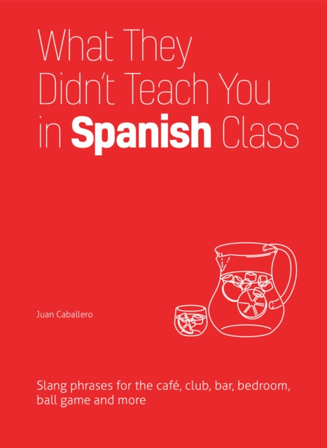 What They Didn't Teach You In Spanish Class : Slang Phrases for the Cafe, Club, Bar, Bedroom, Ball Game and More, Hardback Book