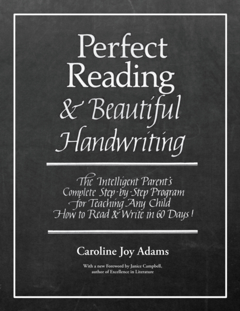 Perfect Reading, Beautiful Handwriting, Paperback / softback Book