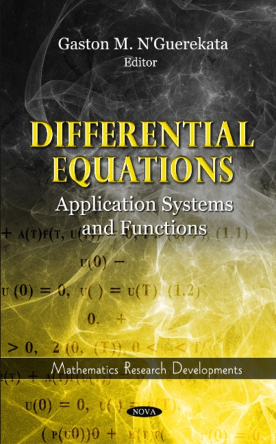 Differential Equations : Application Systems & Functions, Hardback Book