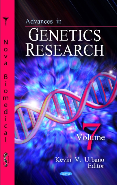 Advances in Genetics Research : Volume 7, Hardback Book