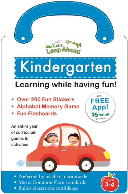 Let's Leap Ahead: Kindergarten Learning While Having Fun! : Kindergarten Learning While Having Fun!, Paperback / softback Book