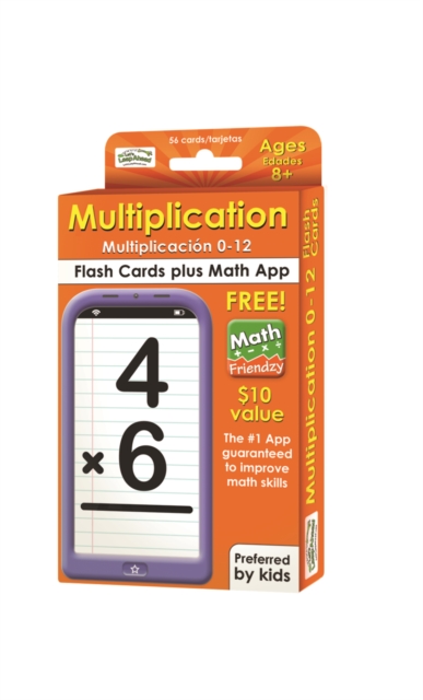 Multiplication 0-12 Flash Cards, Cards Book