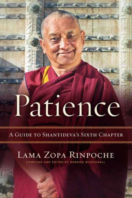 Patience : A Guide to Shantideva's Sixth Chapter, Paperback / softback Book