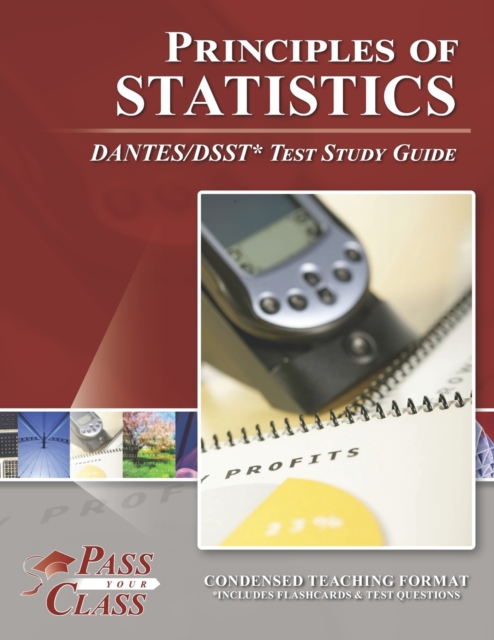 Principles of Statistics DANTES/DSST Test Study Guide, Paperback / softback Book