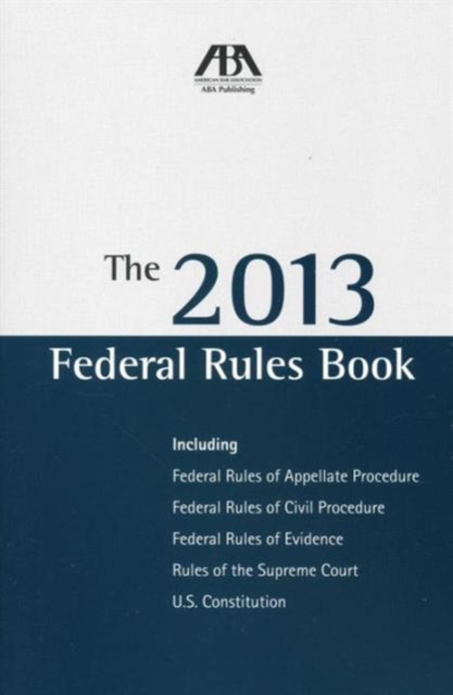 The Federal Rules Book, Paperback / softback Book