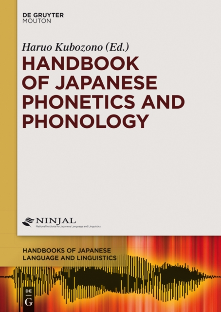 Handbook of Japanese Phonetics and Phonology, PDF eBook