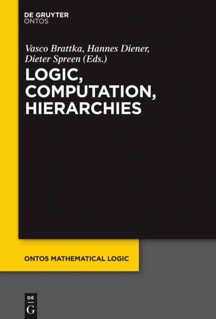 Logic, Computation, Hierarchies, EPUB eBook