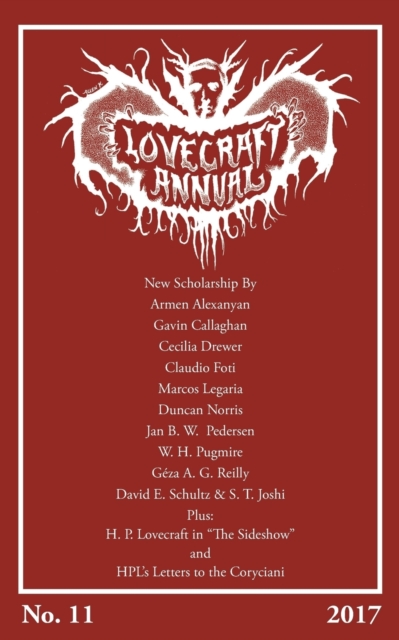 Lovecraft Annual No. 11 (2017), Paperback / softback Book