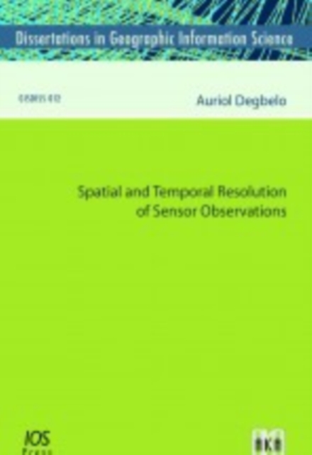 SPATIAL & TEMPORAL RESOLUTION OF SENSOR, Paperback Book