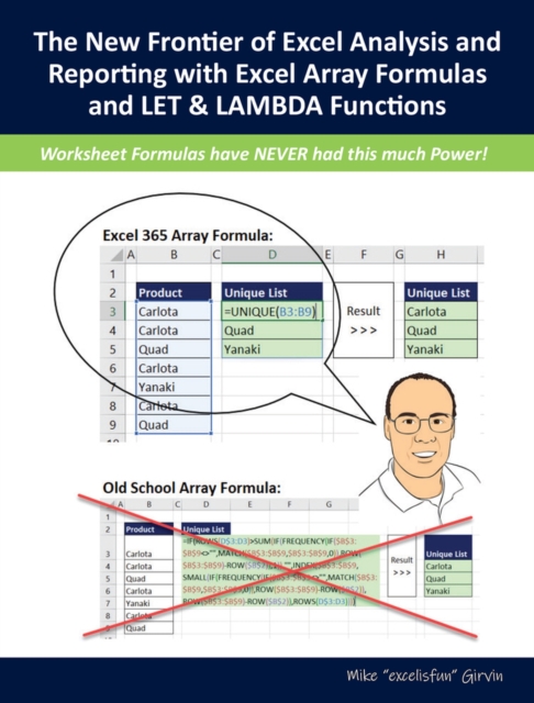 The New Frontier of Excel Analysis and Reporting with Excel Array Formulas and LET & LAMBDA Functions : Calculations, Analytics, Modeling, Data Analysis and Dashboard Reporting for the New Era of Dyna, Paperback / softback Book