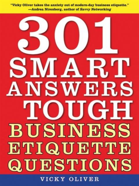 301 Smart Answers to Tough Business Etiquette Questions, Paperback / softback Book
