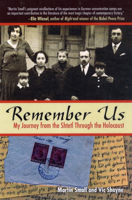 Remember Us : My Journey from the Shtetl Through the Holocaust, Paperback / softback Book
