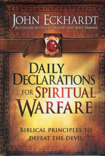 Daily Declarations For Spiritual Warfare, Hardback Book