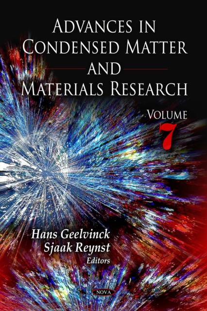 Advances in Condensed Matter and Materials Research. Volume 7, PDF eBook