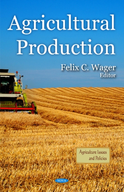 Agricultural Production, Hardback Book