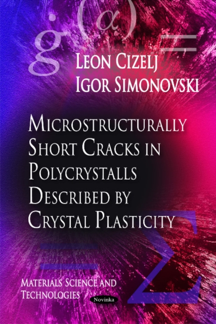 Microstructurally Short Cracks in Polycrystals Described by Crystal Plasticity, Paperback / softback Book
