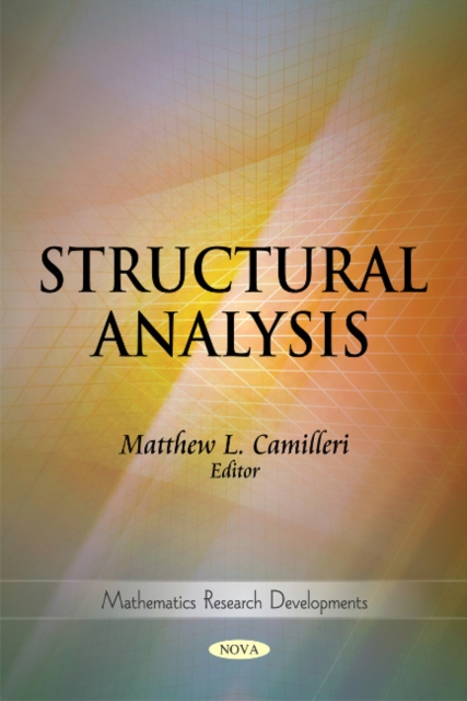 Structural Analysis, Hardback Book