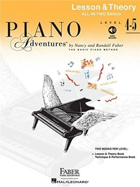 Piano Adventures Lesson & Theory Level 4-5 : Lesson & Theory - Anglicised Edition, Book Book