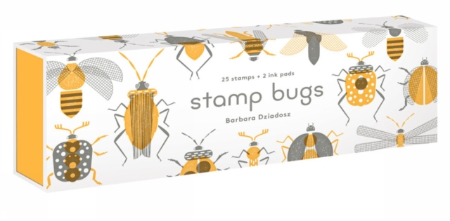 Stamp Bugs : 25 Stamps and 2 Ink Pads, Kit Book