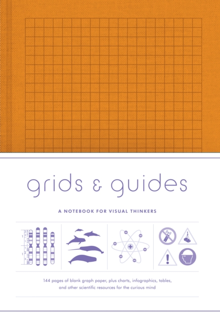 Grids & Guides Orange : A Notebook for Visual Thinkers, Notebook / blank book Book