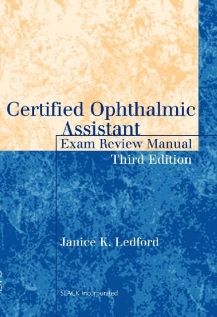 Certified Ophthalmic Assistant Exam Review Manual, Paperback / softback Book
