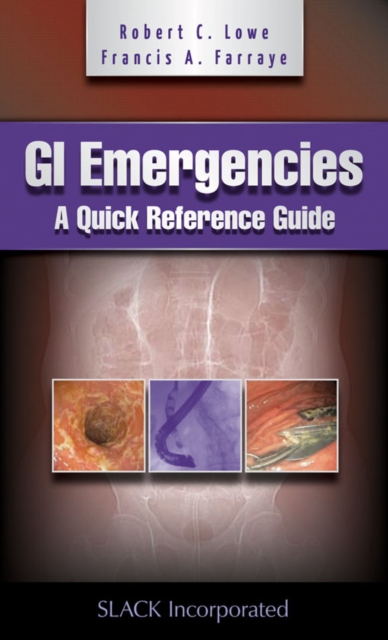 GI Emergencies : A Quick Reference Guide, EPUB eBook