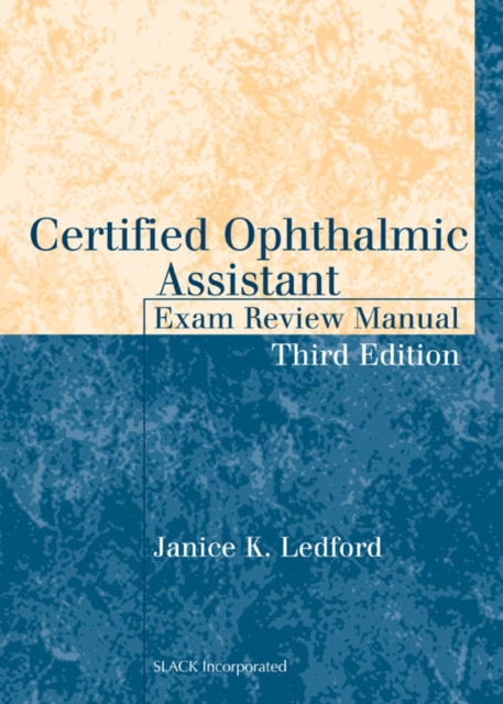 Certified Ophthalmic Assistant Exam Review Manual, Third Edition, EPUB eBook