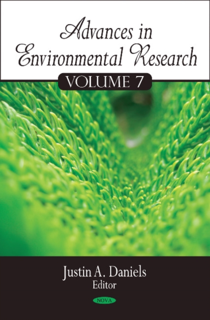 Advances in Environmental Research : Volume 7, Hardback Book