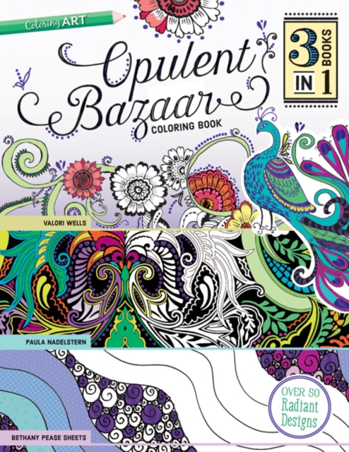 Opulent Bazaar : Coloring Book, Paperback / softback Book