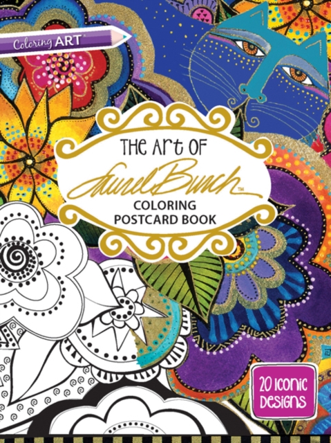 The Art of Laurel Burch Coloring Postcard Book, General merchandise Book