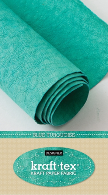kraft-tex® Designer, Blue Turquoise : Kraft Paper Fabric, General merchandise Book