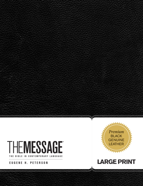 Message Large Print, The, Leather / fine binding Book