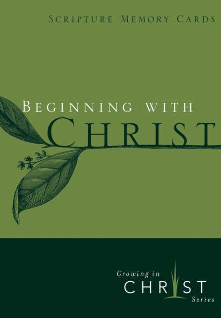 Beginning With Christ, Cards Book
