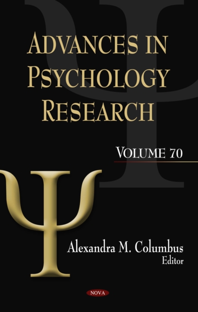 Advances in Psychology Research. Volume 70, PDF eBook