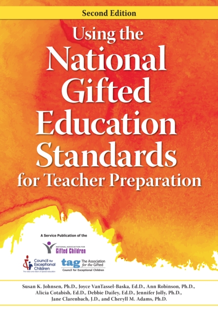 Using the National Gifted Education Standards for Teacher Preparation, Paperback / softback Book