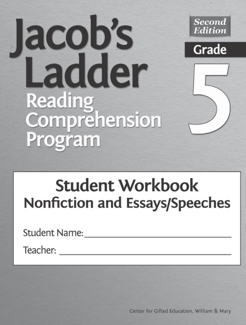 Jacob's Ladder Reading Comprehension Program : Grade 5, Student Workbooks, Nonfiction and Essays/Speeches (Set of 5), Paperback / softback Book