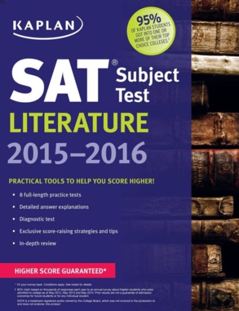 Kaplan SAT Subject Test Literature, Paperback Book