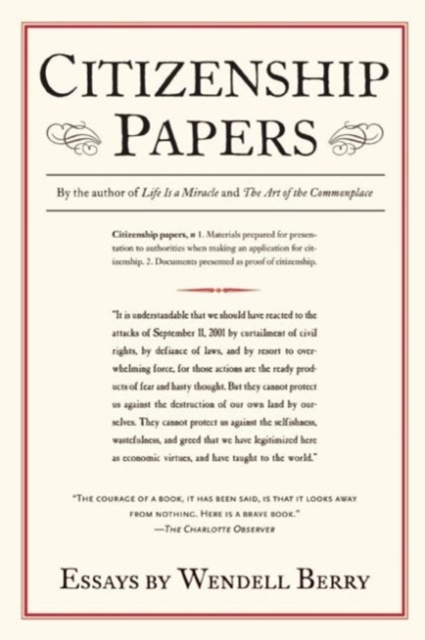 Citizenship Papers : Essays, Paperback / softback Book