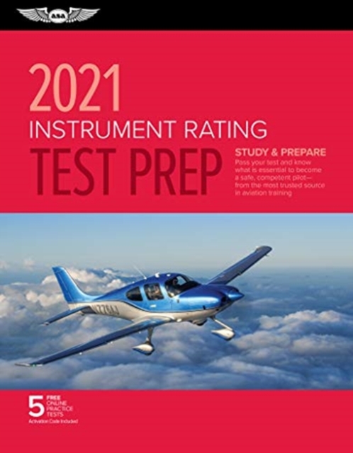 INSTRUMENT RATING TEST PREP 2021, Paperback Book