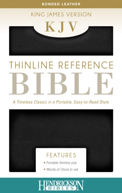 Thinline Reference Bible-KJV, Leather / fine binding Book