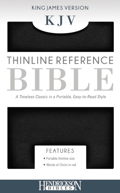 KJV Thinline Bible, Leather / fine binding Book