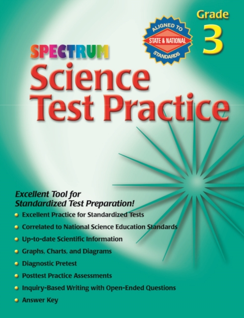 Science Test Practice, Grade 3, PDF eBook