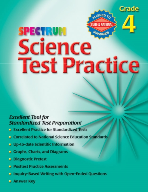 Science Test Practice, Grade 4, PDF eBook