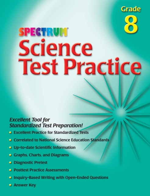 Science Test Practice, Grade 8, PDF eBook