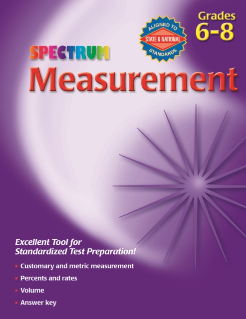 Measurement, Grades 6 - 8, PDF eBook