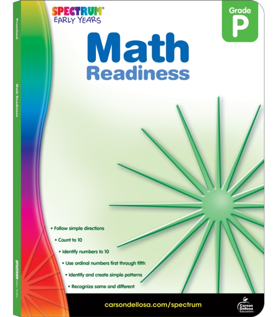 Math Readiness, Grade PK, PDF eBook