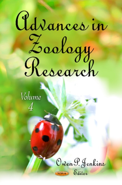 Advances in Zoology Research : Volume 4, Hardback Book