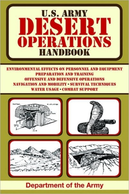 U.S. Army Desert Operations Handbook, Paperback / softback Book