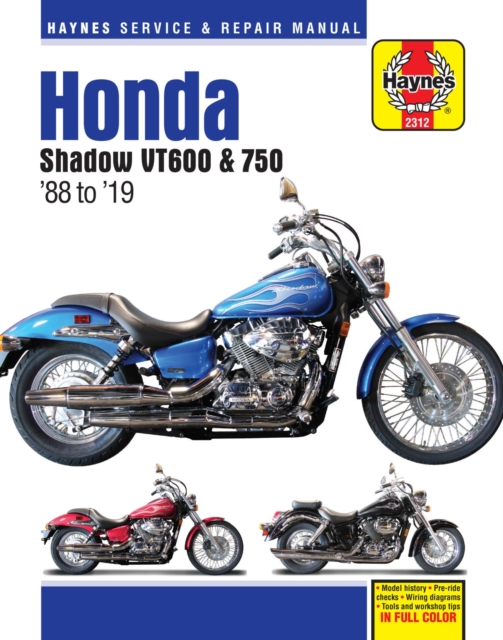 Honda Shadow VT600 & 750 (88-19), Paperback / softback Book